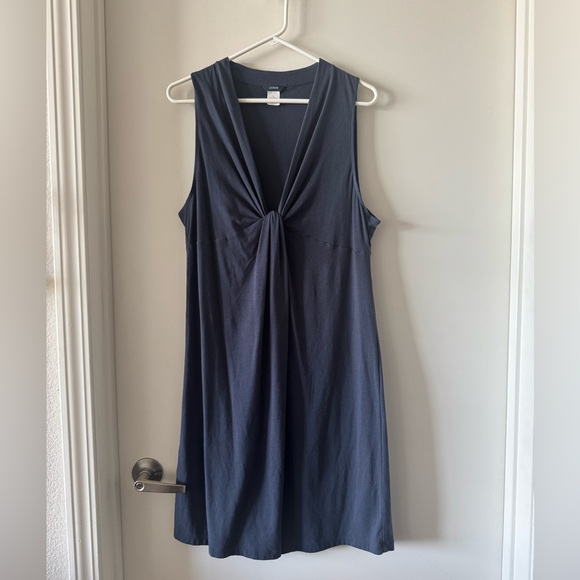 J Crew Jersey Knot-Front Dress - Picture 2 of 8